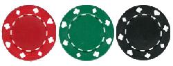 Card Suit Poker Chips